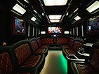 metro detroit party bus interior
