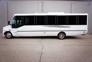 party bus with full amenities